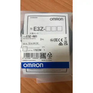 全新  Omron E3Z-R61