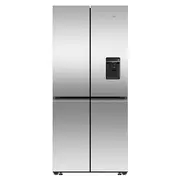 Fisher & Paykel 498 Litre Quad Door Refrigerator Freezer with Ice & Water - Stainless Steel
