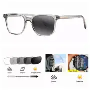 Men Women Acetate Adjustable Transition Photochromic Reading Glass +1.0~+6.0