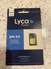 LYCAMOBILE LYCA MOBILE PLUS TRIO PREPAID SIM CARD NANO MICRO STANDARD SIZE