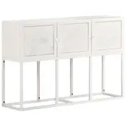 Sideboard 115x30x76 cm Solid Mango Wood vidaXL