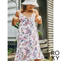 在飛比找momo購物網優惠-【ROXY】女款 女裝 細肩帶無袖連身短裙洋裝 TIME A