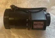 CANON HV7517 C-mount 7.5-75mm F1.7 Ultra compact zoom lens CCTV Made in Japan