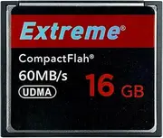 Extreme 16GB Compact Flash Memory Card, High Speed CF Card UDMA Speed Up to 60MB/s SLR Camera CF Cards