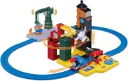 Plarail Thomas & Friends the Tank Engine Harold Cranky Owen Tomy Trackmaster Set