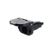 Narva 6 Pin Small Round Plastic Socket