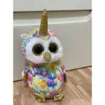 美國大眼睛豆豆 TY BEANIE BOOS 彩虹色🌈獨角娃娃