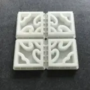 Antique Garden Brick mold Square Cement Wall Making tool carved Paving Mould