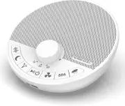 Portable White Noise Sound Machine with 18 Sleep Sounds, Battery Powered Bluetoo