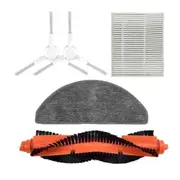 Replacement for Xiaomi Robot Vacuum E10 E12 B112 Sweeper Cleaner Main Side Brush Hepa Filter Mop Clo As Shown