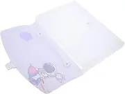 HOODANCOS Document Storage Handbag Plastic Accordion File Folder Large Capacity Tidy and Organized Random Color