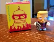 Futurama Kidrobot Series - Zapp Brannigan figure 2010 New With Box
