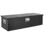 99cm x 34cm X 25.5cm Recessed Side Handle Black Diamond Tread Aluminum Tool Box
