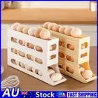 AU 4 Layers Refrigerator Egg Storage Box Large Capacity for Refrigerator Storage