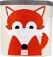 3 Sprouts Storage Bin - Fox, Orange