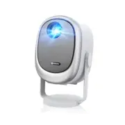 Projector with WiFi and Bluetooth,【360° Rotatable & Auto Keystone】, H1 Mini