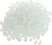 uxcell 500pcs Glow Rocks 8-10mm Glow Pebbles Decoration in The Dark Luminous Stones Decor DIY Decorative White for Garden, Potted Plant, Fish Tank