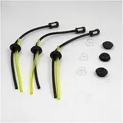 3 Set Universal Garden Tools Grass Fuel Line F Kit Fit for Brush Cu Strimmer Lawn Mower Primers Fuel Hose Parts