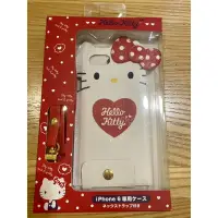 在飛比找蝦皮購物優惠-iphone6日本Hello kitty 皮手機套（9成9新