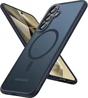 [RUNGOS] Magnetic for Samsung A35 Case [Strong Magnetic] [Translucent Matte] [Slim Fit] [12Ft Drop Tested] Hard Back Shockproof Case for Samsung Galaxy A35 Case, Phone Cover 6.6'' 2024