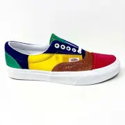 Vans Era (Pride) Patchwork True White Womens Size 8.5 Casual Sneakers