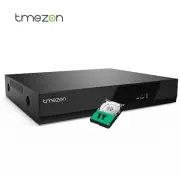 TMEZON 8CH 1080P DVR 5in1 Recorder Surveillance CCTV Security Camera System 1TB