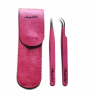 Eyelash Extension Tweezer Combo Pouch