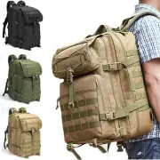 45L Tactical Backpack Military Large Army 3 Day Assault Pack Molle Bag Backpacks