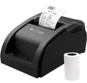 Desktop 58mm Thermal Receipt Printer Wireless Barcode Printer USB+BT Connections