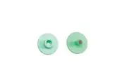 100x Cattle Ear Tags Set - Round Green Blank Pig Sheep Goat Cow Livestock Label