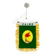 Zaire Mini Banner / Zaire Flag Democratic Republic of the Congo