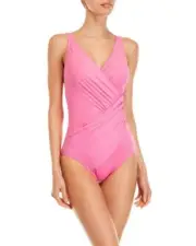 MIRACLESUIT OCEANUS MIRACLE PINK LADIES SWIM SUIT BEACH BATHING SWIMMING COSTUME