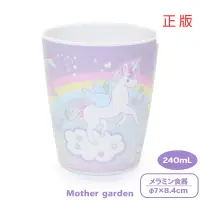 在飛比找蝦皮商城精選優惠-日本Mother Garden 美耐皿水杯 獨角獸 水杯 飲