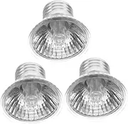 Ipetboom 9pcs Lizard Heating Lamp Bulb Heat Light Bulb for Reptiles Snakes Bearded Dragons and Turtles Enhances Appetite Promotes Vitamin Production Long-