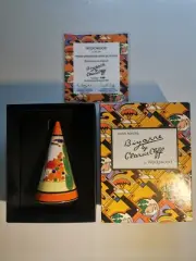 Clarice Cliff Bizarre Wedgwood Sugar Shaker Trees and House WB4