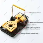 6 Pack Heavy Duty Snap Catcher Mouse Traps for Rodent Infestation Control