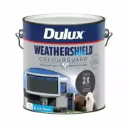 DULUX 4 LITRE WEATHERSHIELD COLOURGUARD EXTERIOR LOW/SHEEN WESTERN MYALL PAINT