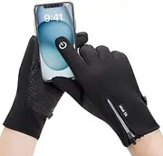 [Generic] USB Rechargeable Heated Gloves, Snowboard Gloves Touch Screen | Winter Thermal Gloves Ski Gloves for Women Men Skiing Riding Climbing Electric Heated Gloves Keep Hands Warm and Connectable