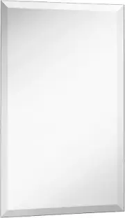 16X24 Inch Frameless Rectangular Mirror | Small Polished Glass Ultra Thin, Light