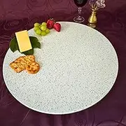 CRL Direct Lazy Susan 60 cm - Australian Stone Turntable - Beautiful Rotating Serving Platter - Dining, Catering, Plants, Cakes (Constellation)