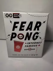 Fear Pong: Internet Famous - The Card Game By Cut - 200 Dares Card Game - NIB