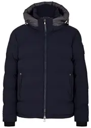 Sandbanks Banks Quilted Shell Jacket - Navy - M M