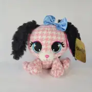 GUND P.Lushes Pets Cala Pink Bassett Hound Dog 6" Plush Stuffed Animal Designer