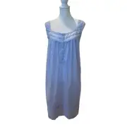 Croft & Barrow Blue Pajama Gown - Women's Plus Size 3X