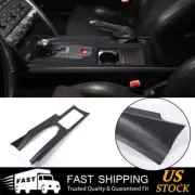 Matte Black Central Control Gear Shift Panel Trim For Nissan GTR R35 2008-16 US