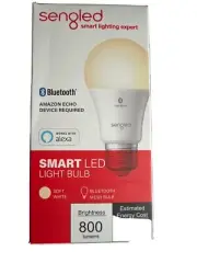 Sengled Smart A19 LED 60W Bulb Bluetooth Mesh Works with Amazon Alexa