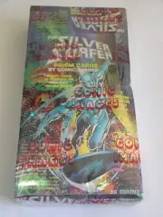 Comic Images Silver Surfer Box of Prism Cards with 7 cards per pack and 36 packs