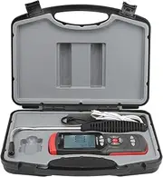 GT8911 Digital LCD Anemometer, ABS, Thermal Handheld Wind Speed Volume Meter for Factory Office