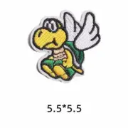 Super Mario "Iggy Koopa -Flying" Embroidered Patch - New