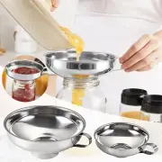 Stainless Steel Canning Funnel Wide Mouth Wide Mouth Jar Funnel With Handle